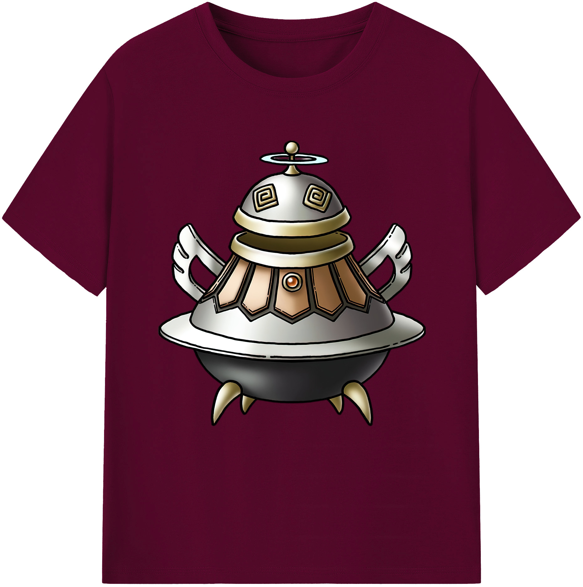 （画像用） ドラゴンクエスト Doragon Kuesuto Dragon Quest レディースカジュアルプリントTシャツ（綿100％）